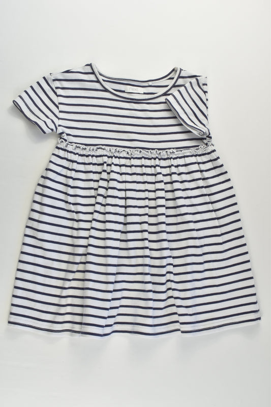 Next Size 2 (92 cm) Striped Dress