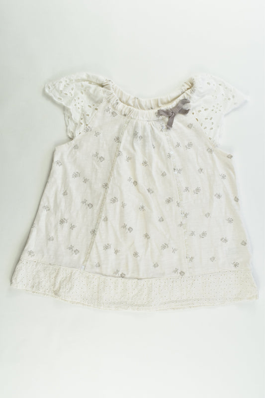Next Size 3-4 (104 cm) Blouse with Lace Details