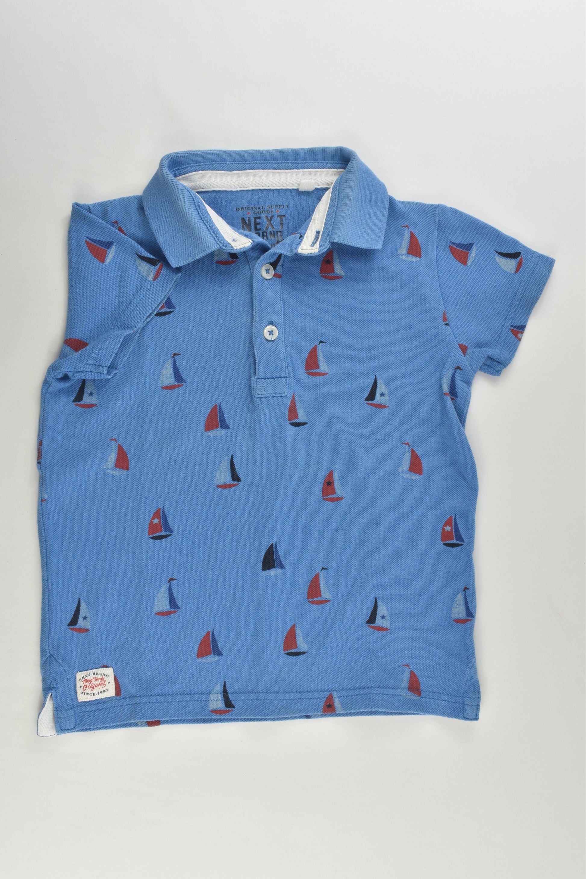 Next Size 3-4 (104 cm) Nautical Polo Shirt