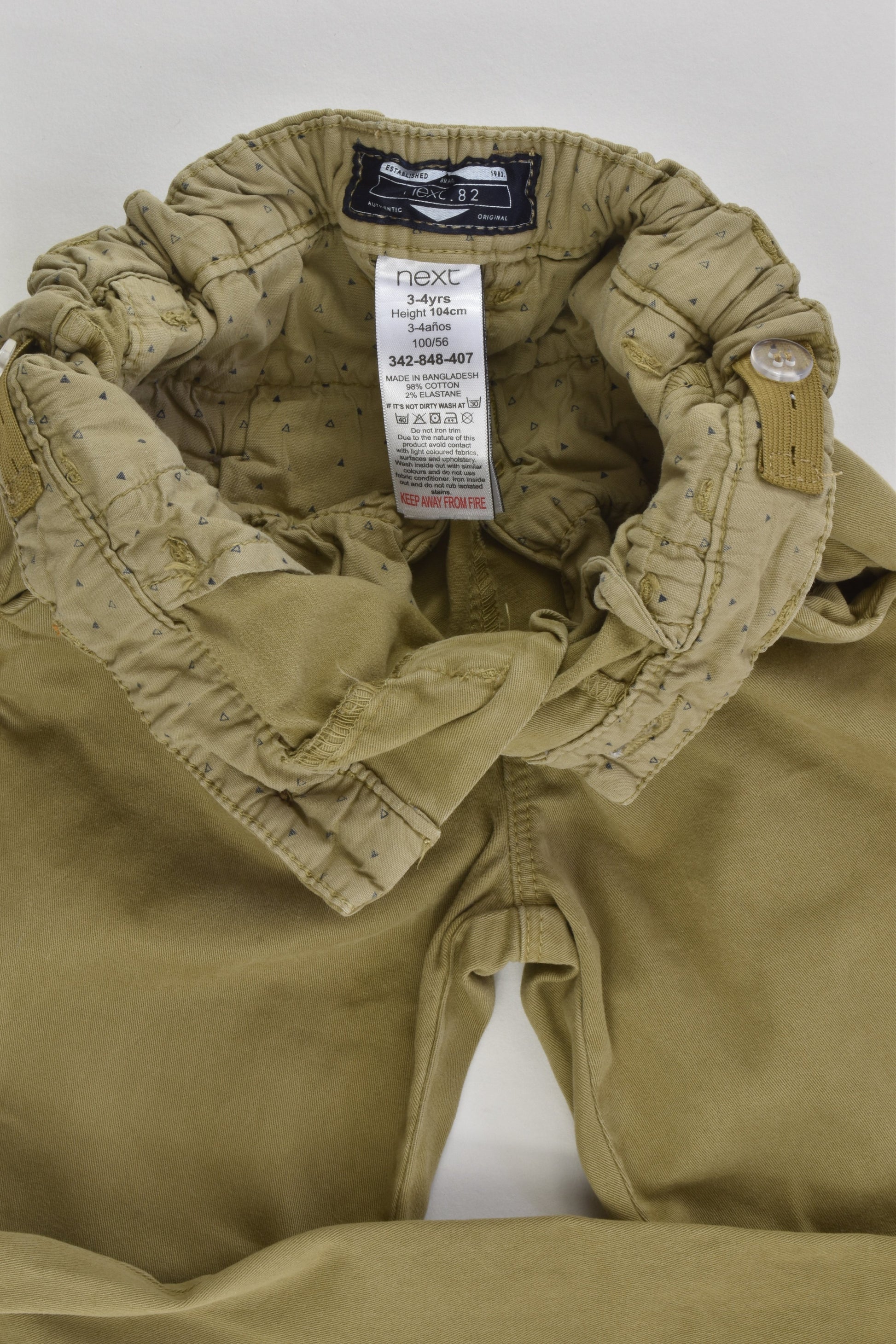 Next Size 3-4 Pants