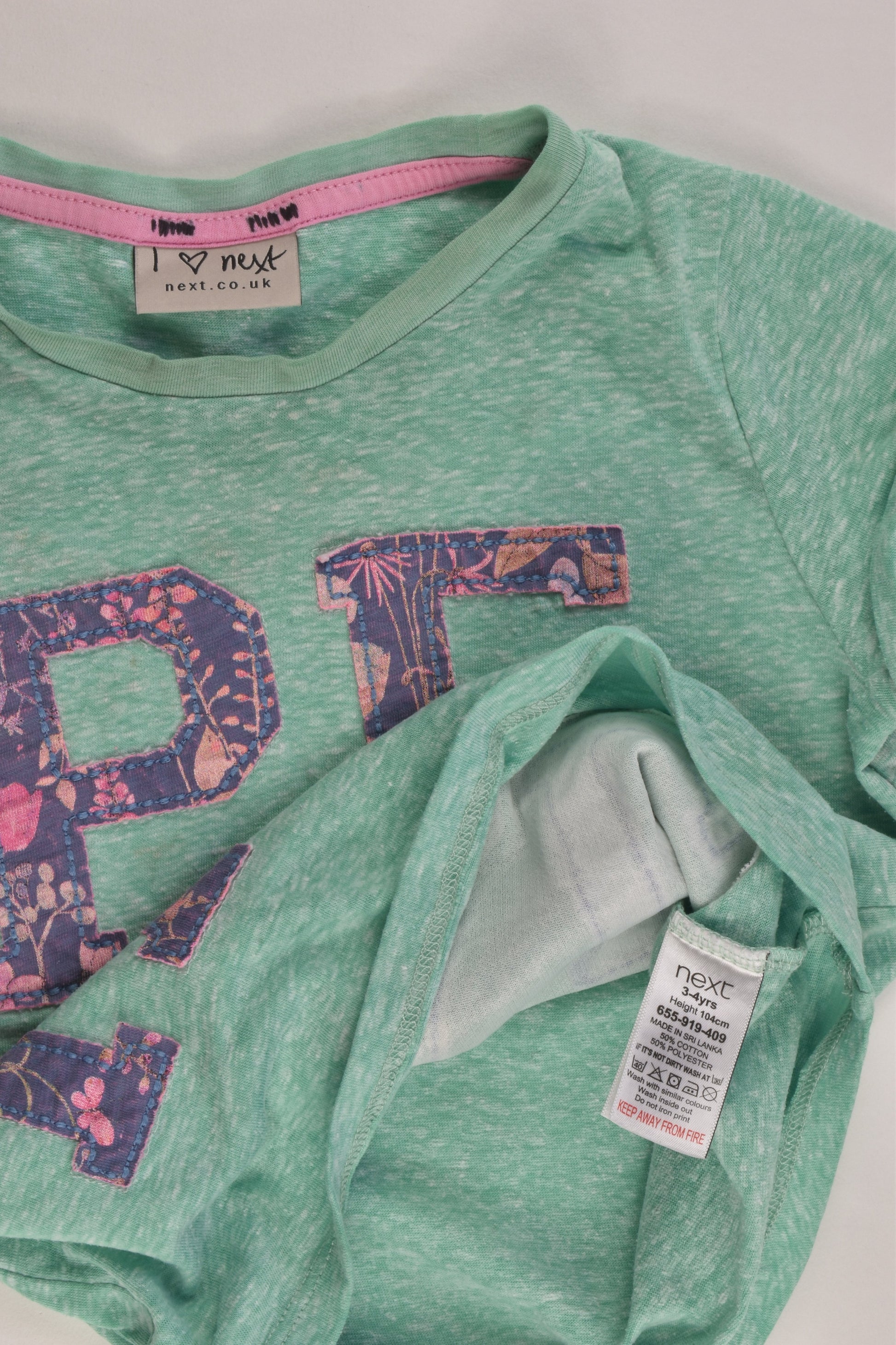 Next Size 3-4 'Petal' T-shirt