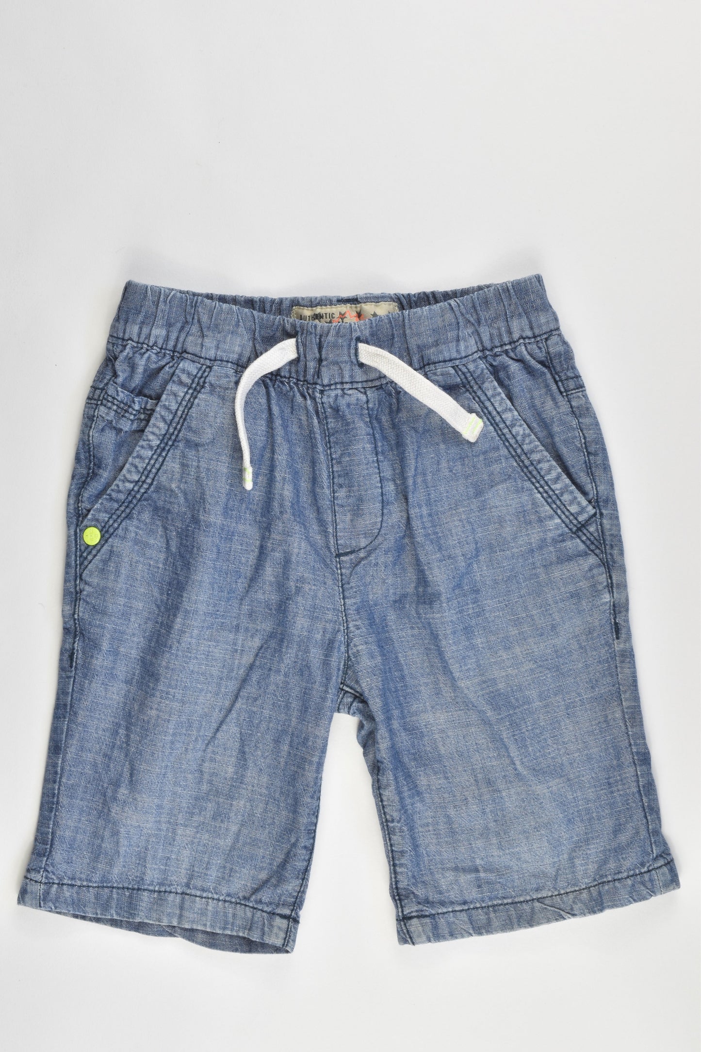 Next Size 3-4 Soft Denim Shorts