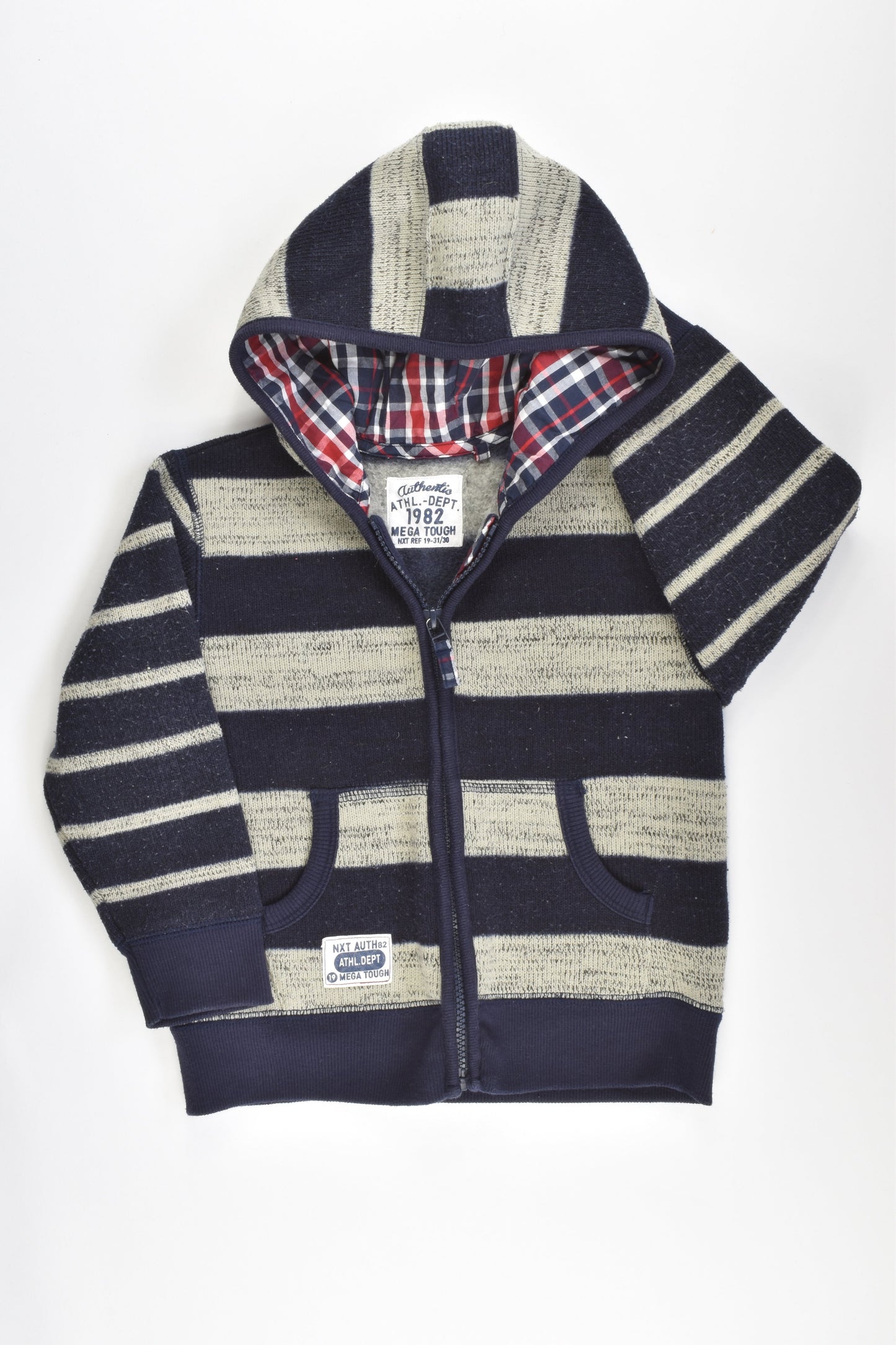 Next Size 3-4 Warm Winter Hooded Jumper