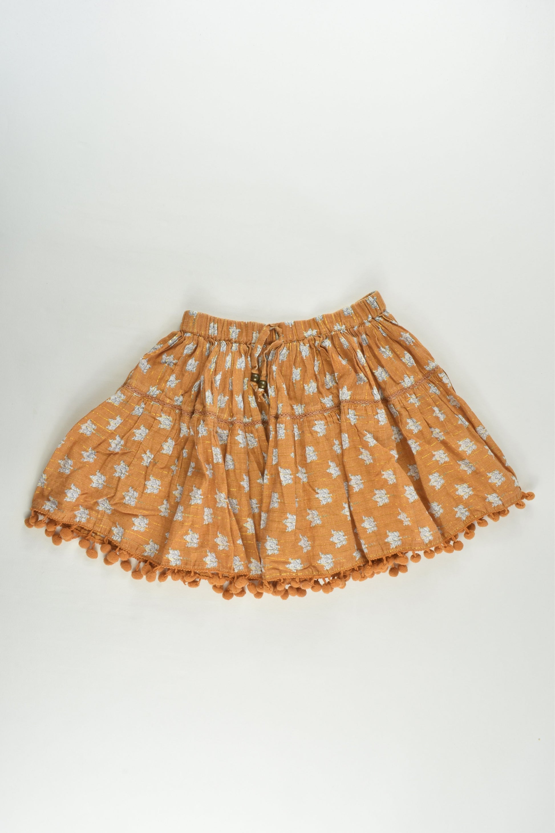 Next Size 3 (98 cm) Pom Pom Hem Skirt