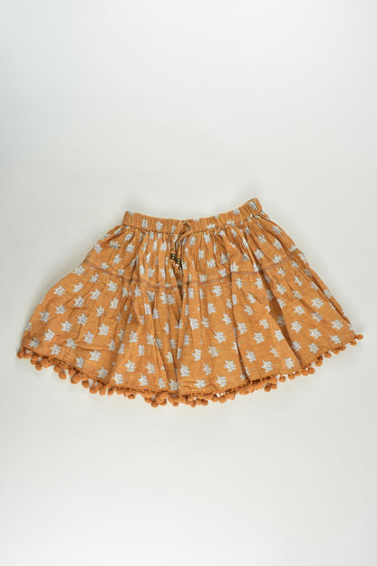 Next Size 3 (98 cm) Pom Pom Hem Skirt