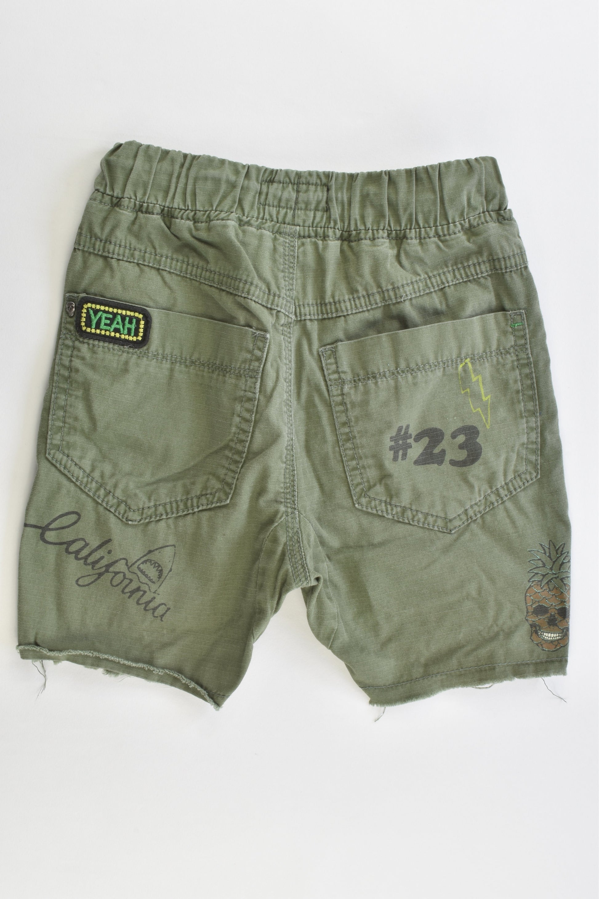 Next Size 4 (104 cm) 'Keep It Real, Good Times' Shorts