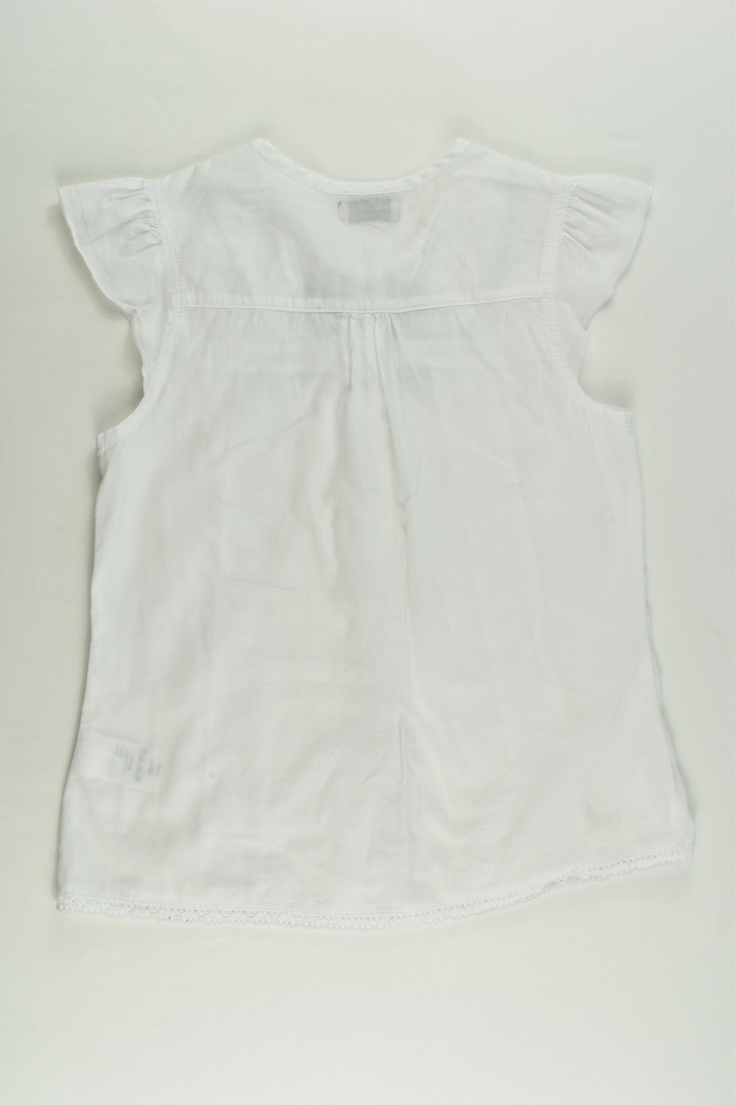Next Size 4 (104 cm) Shirt with Lace Detail