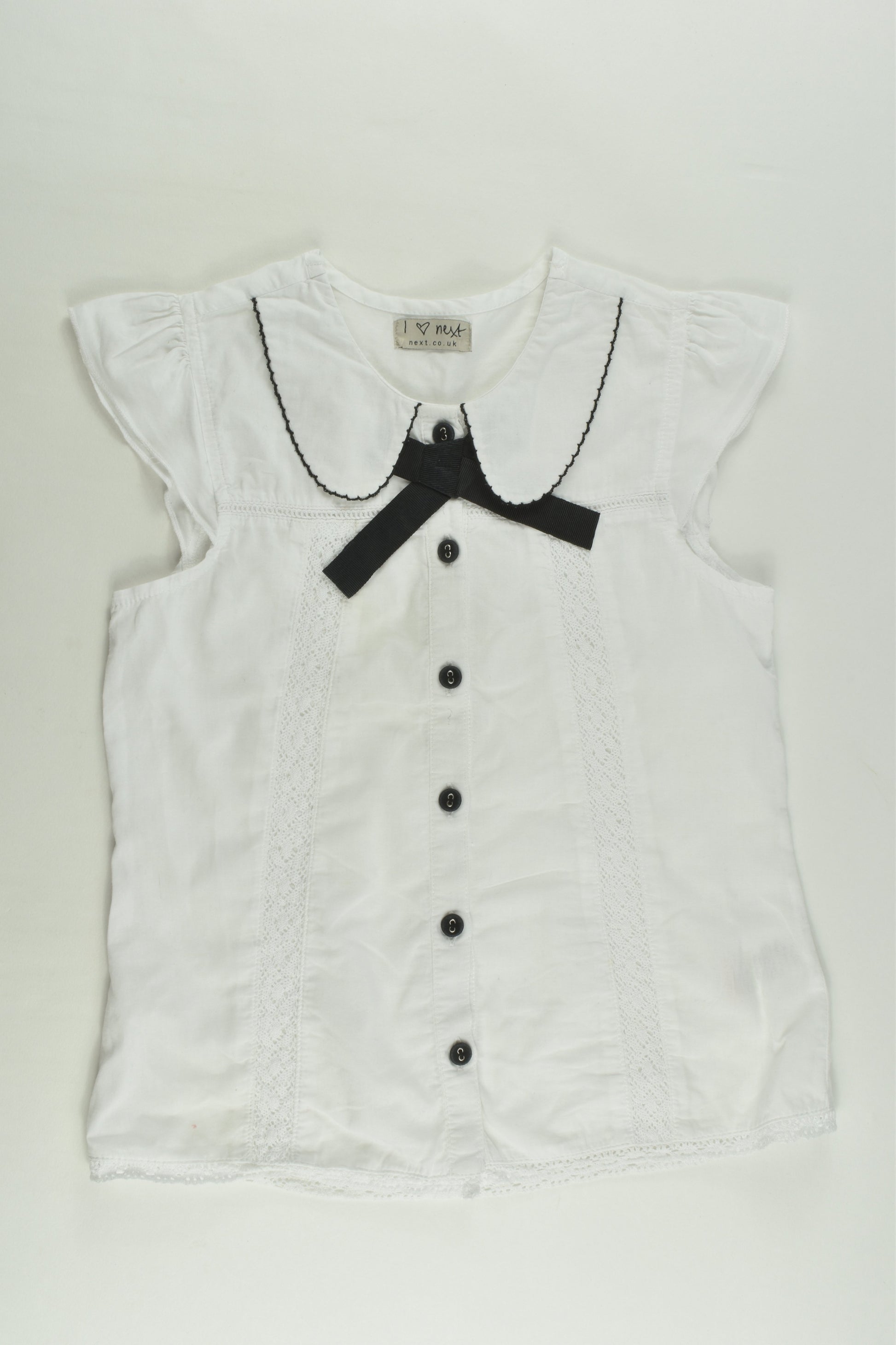Next Size 4 (104 cm) Shirt with Lace Detail