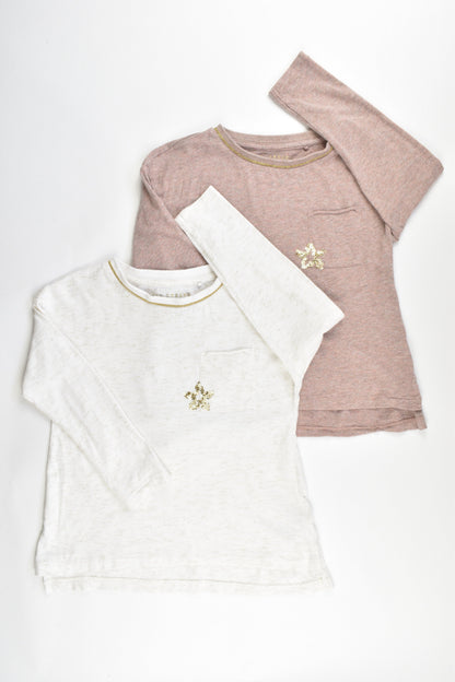 Next Size 4 (104 cm) Top x2