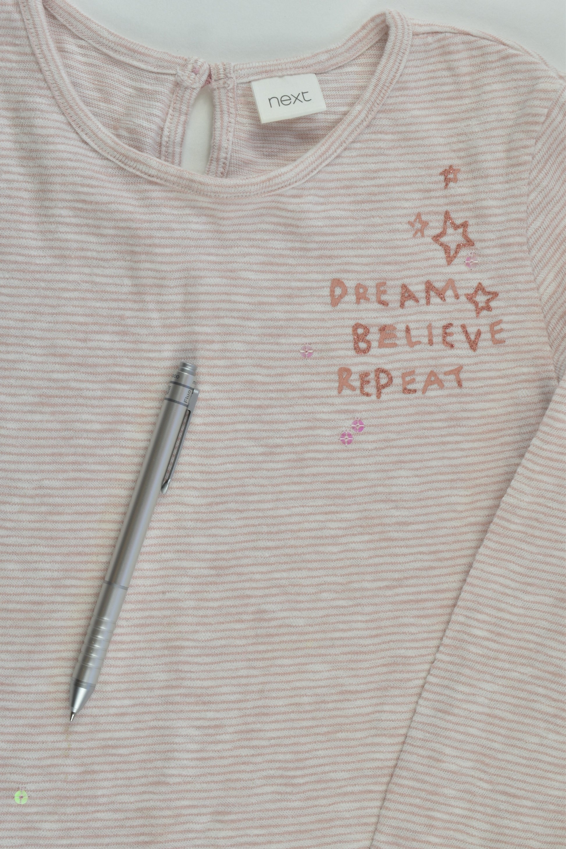 Next Size 4-5 (110 cm) 'Dream Believe Repeat' Dress