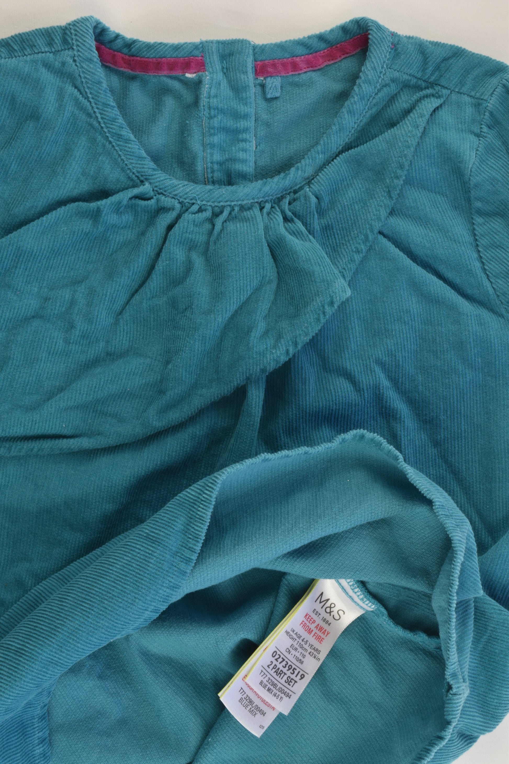 Next Size 4-5 (110 cm) Soft Cord Dress