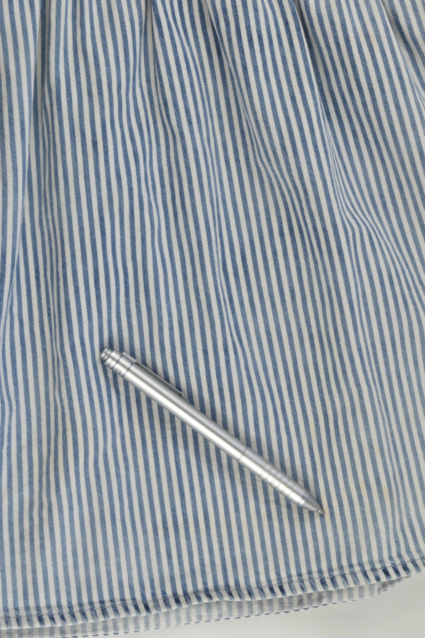 Next Size 4-5 (110 cm) Striped Denim Dress