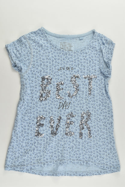 Next Size 5 (110 cm) Floral 'It's The Best Day Ever' T-shirt