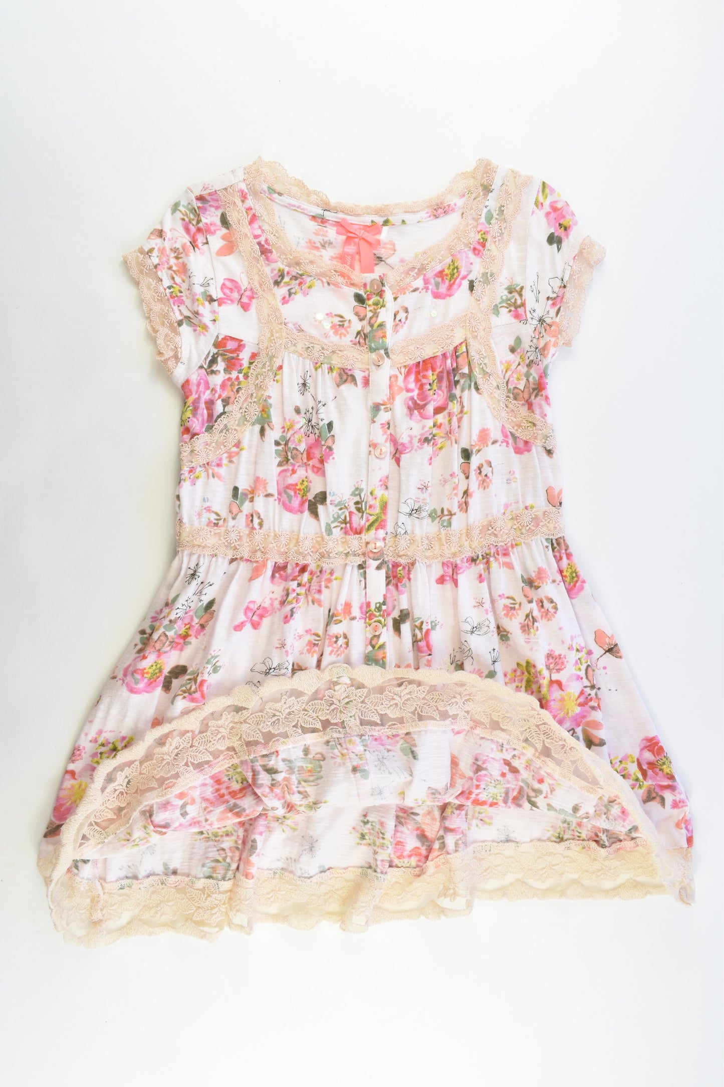 Next Size 7 (122 cm) Floral Dress