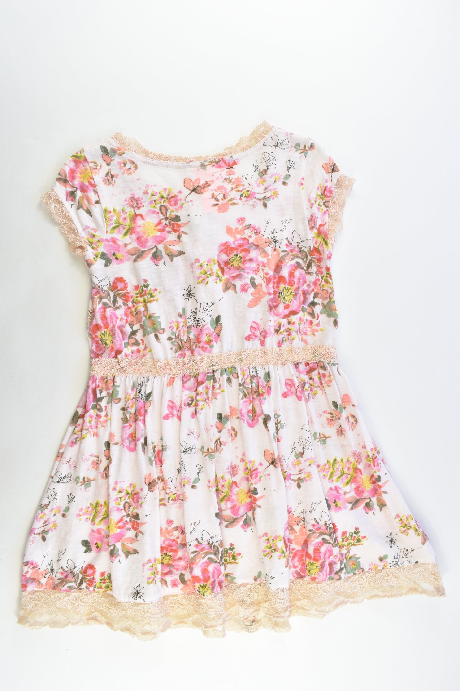 Next Size 7 (122 cm) Floral Dress