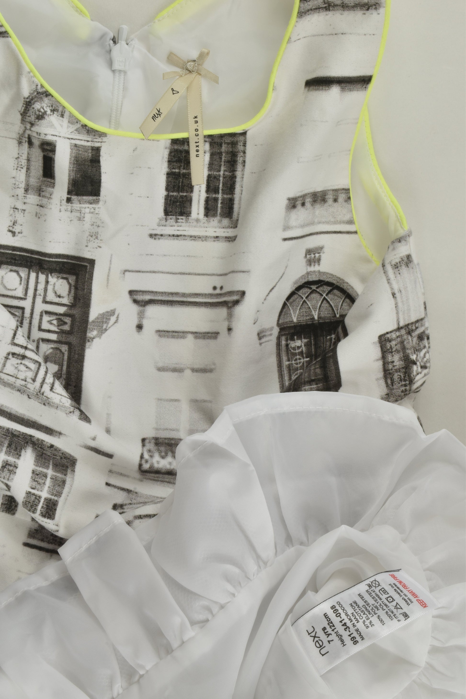 Next Size 7 (122 cm) Lined Dress