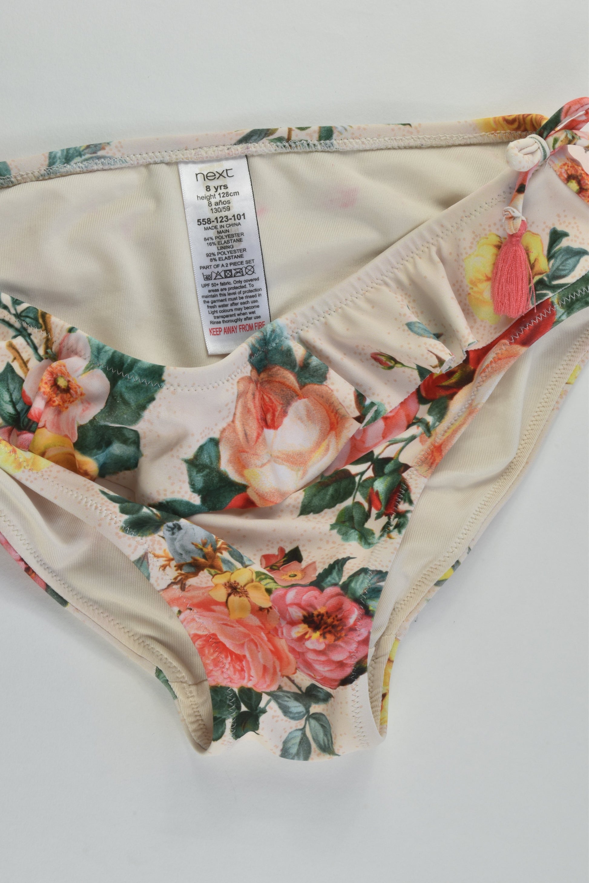 Next Size 8 (128 cm) Roses Swim Set