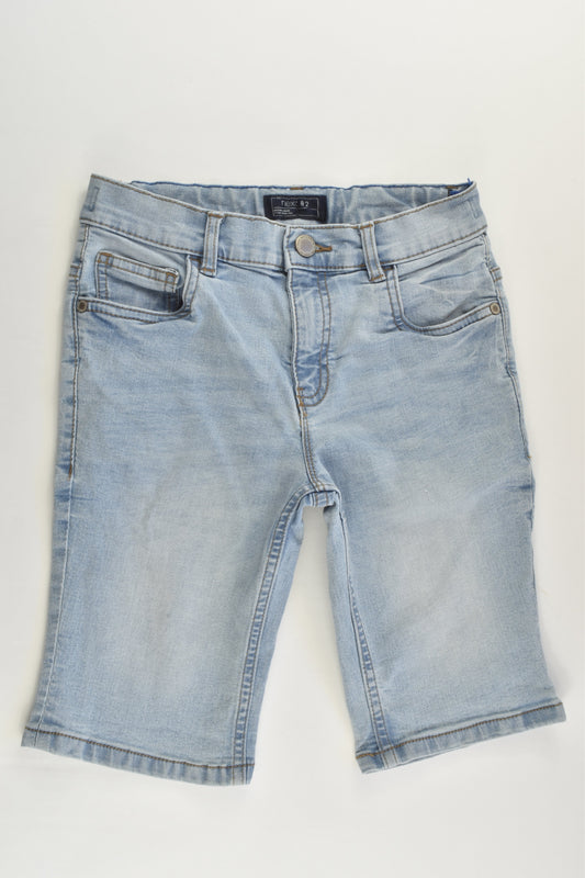 Next Size 9 (134 cm) Stretchy Denim Shorts