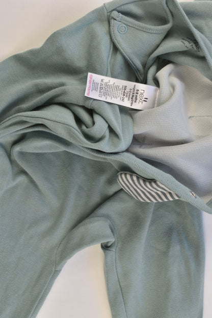 Next (UK) Size 0 (6-9 month) Rabbit Footed Romper