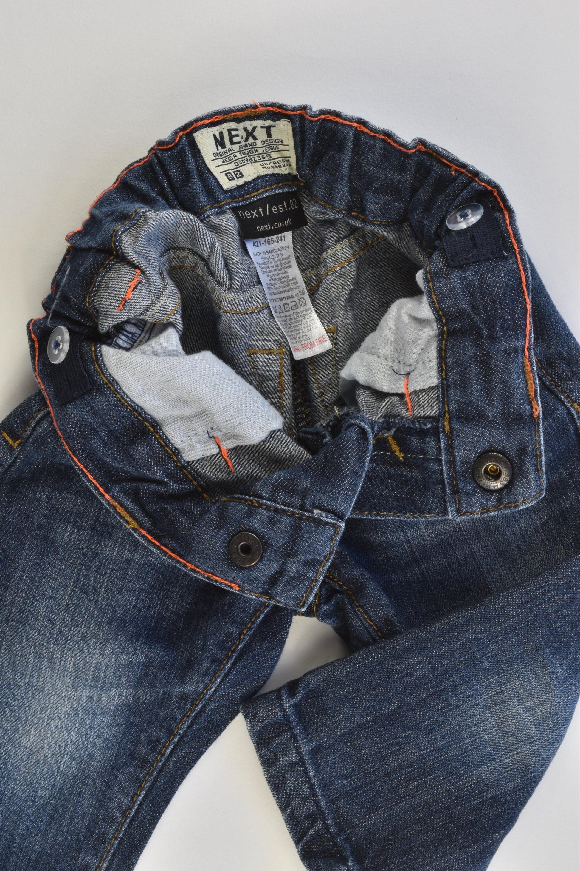 Next (UK) Size (6-9 months) Denim Pants – MiniMe Preloved Baby