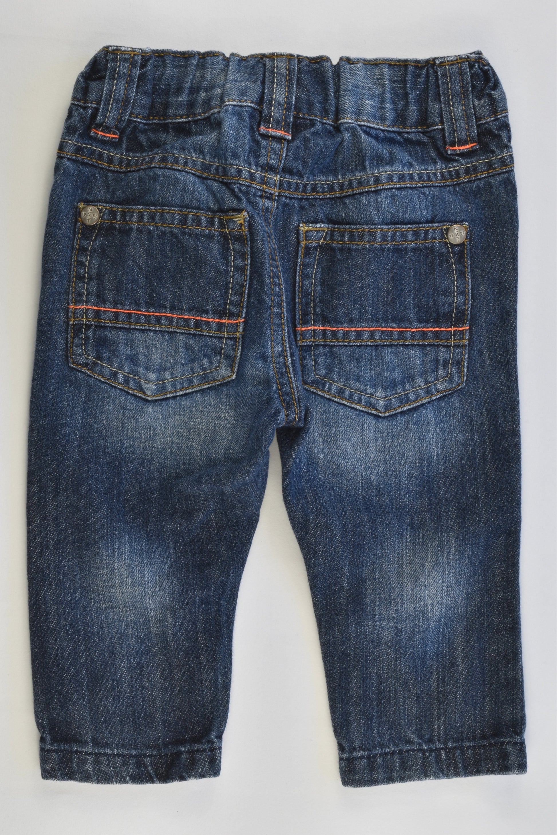 Next (UK) Size 0 (6-9 months) Denim Pants