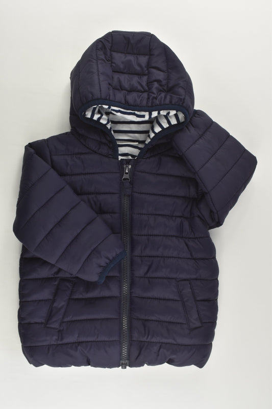 Next (UK) Size 0 (6-9 months) Hooded Winter Jacket