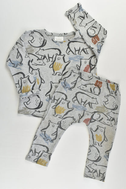 Next (UK) Size 0 (9-12 months) Bear Outfit