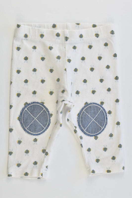 Next (UK) Size 00 (3-6 months) Bee Pants