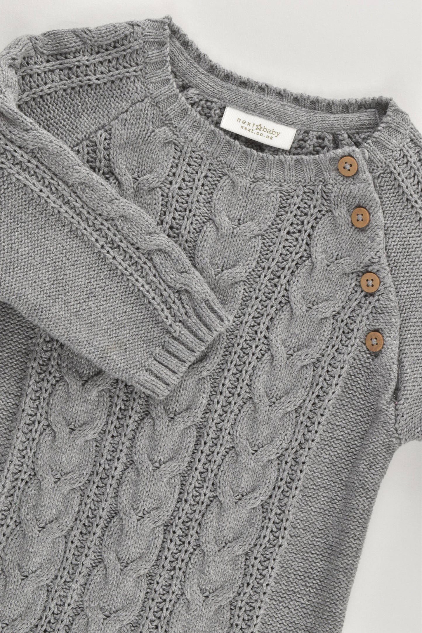 Next (UK) Size 00 (3-6 months) Knitted Onesie