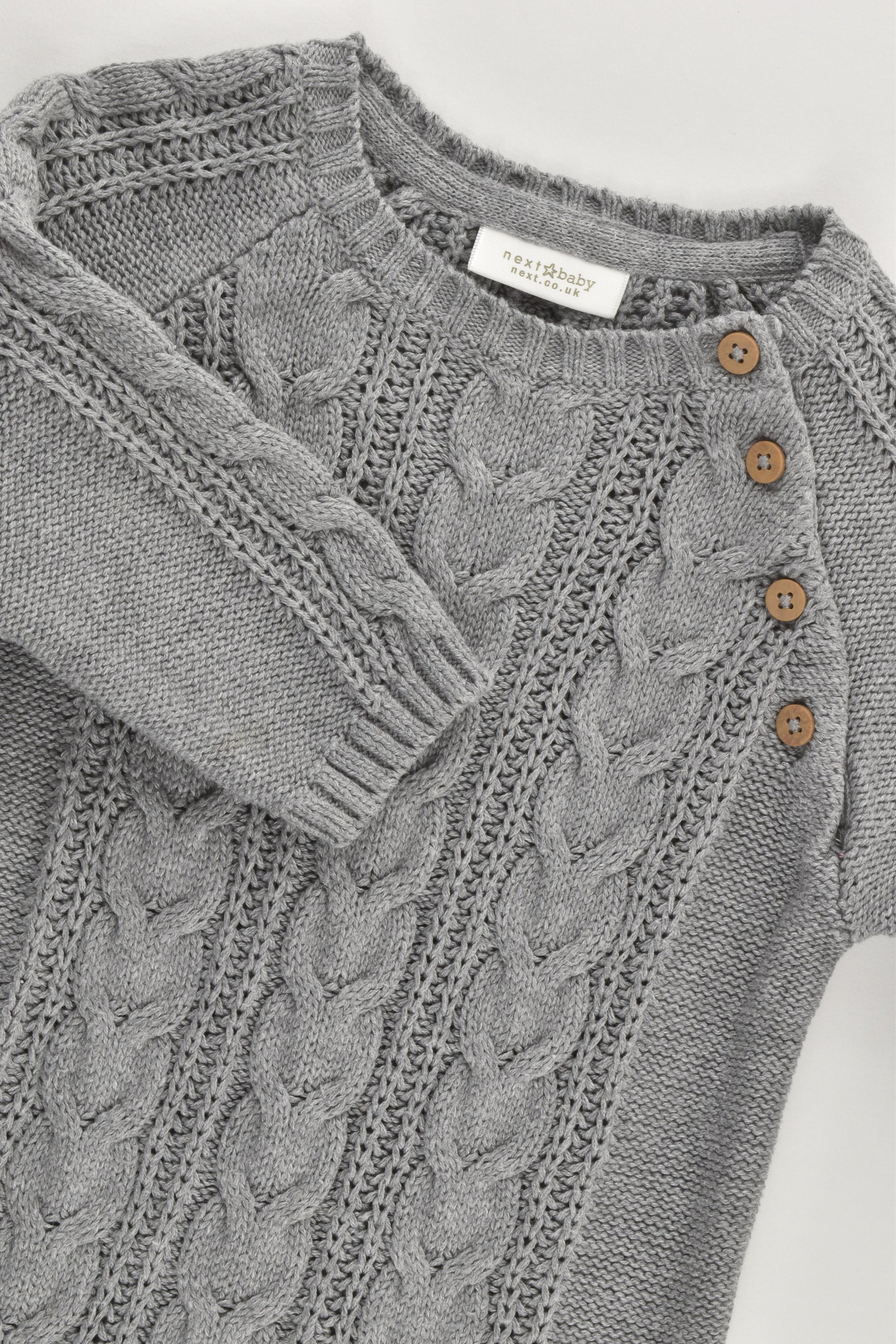 Next (UK) Size 00 (3-6 months) Knitted Onesie