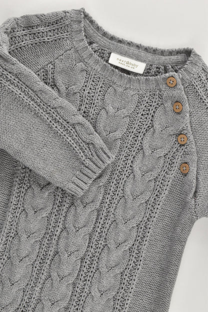 Next (UK) Size 00 (3-6 months) Knitted Onesie