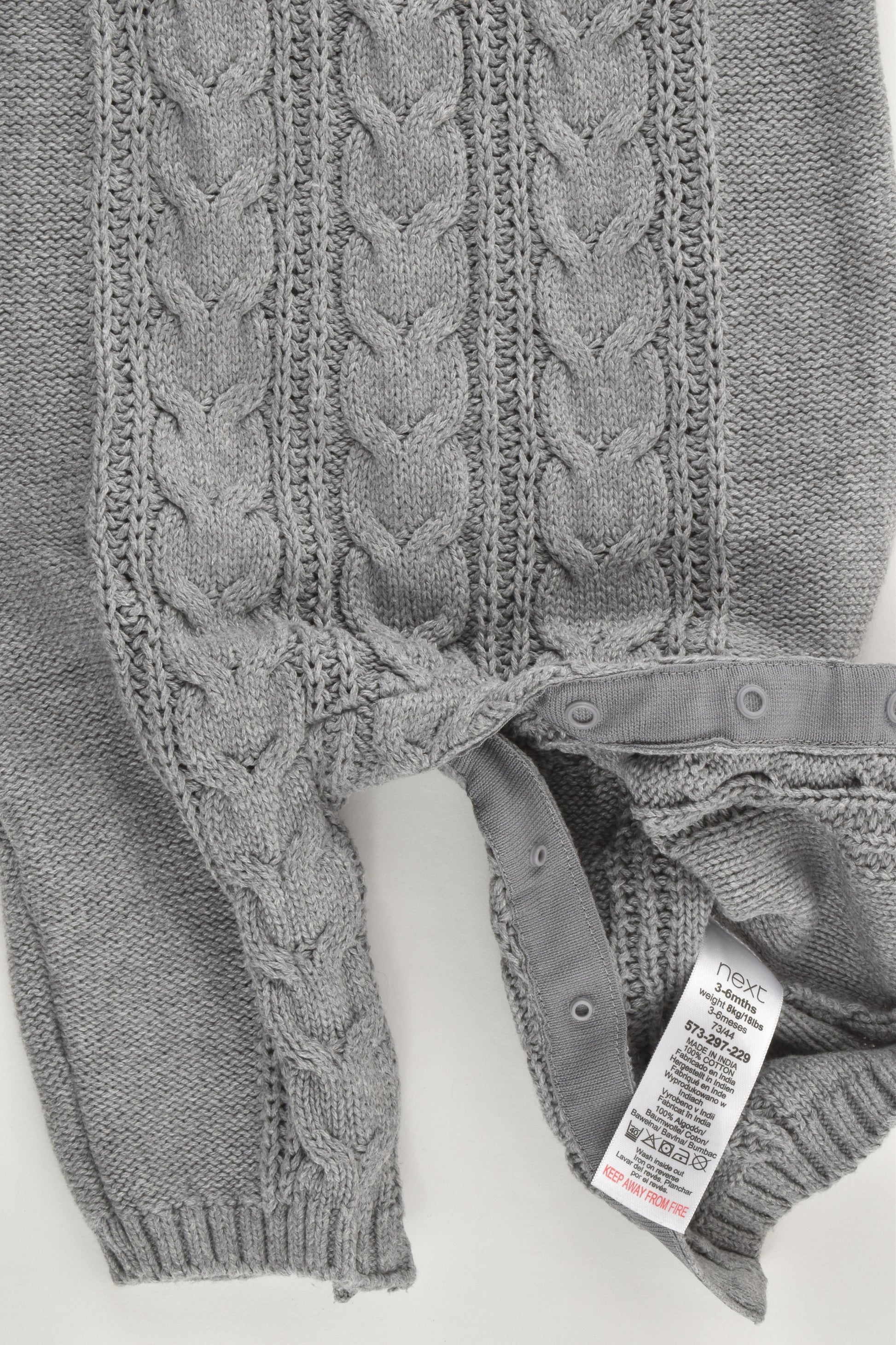 Next (UK) Size 00 (3-6 months) Knitted Onesie