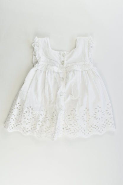 Next (UK) Size 00 (3-6 months) Lined Lace Dress