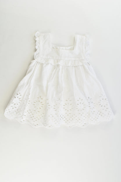 Next (UK) Size 00 (3-6 months) Lined Lace Dress