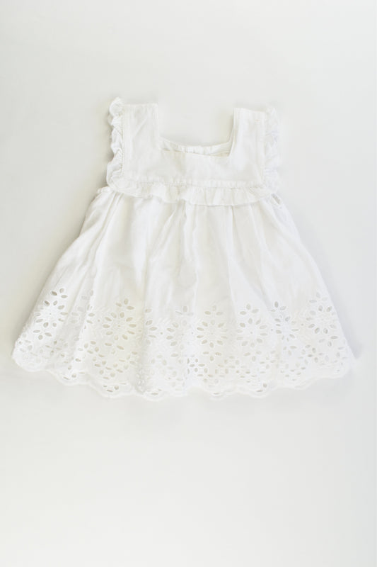 Next (UK) Size 00 (3-6 months) Lined Lace Dress