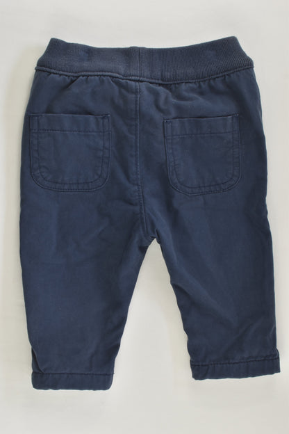 Next (UK) Size 00 (3-6 months) Lined Pants