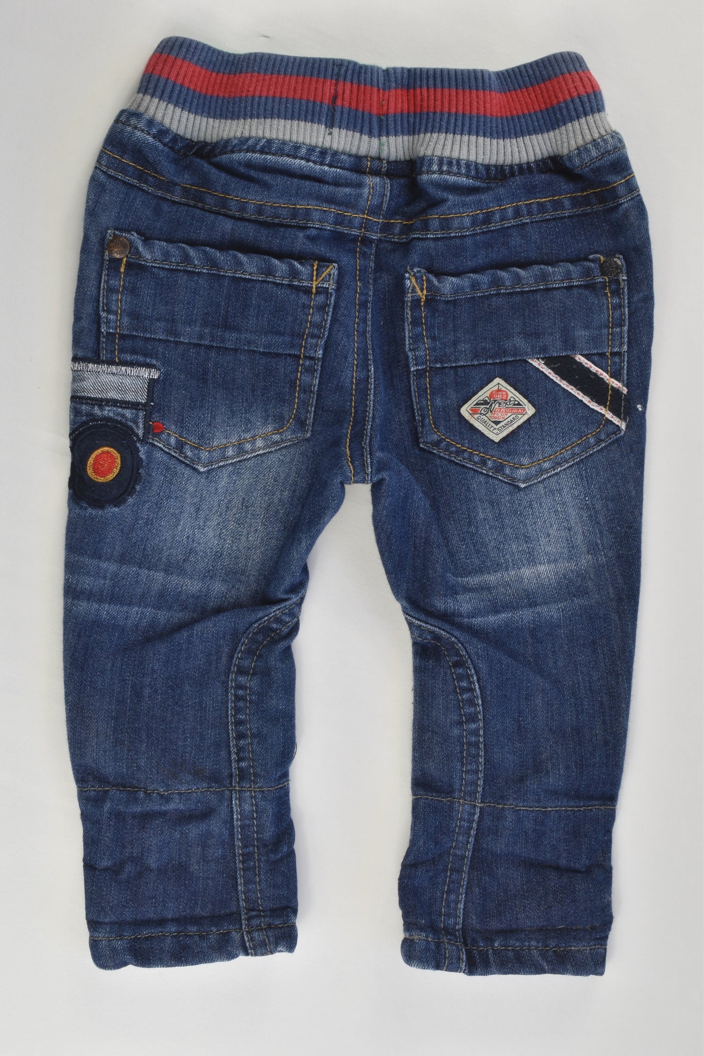 Next (UK) Size 00 (3-6 months) Truck Denim Pants