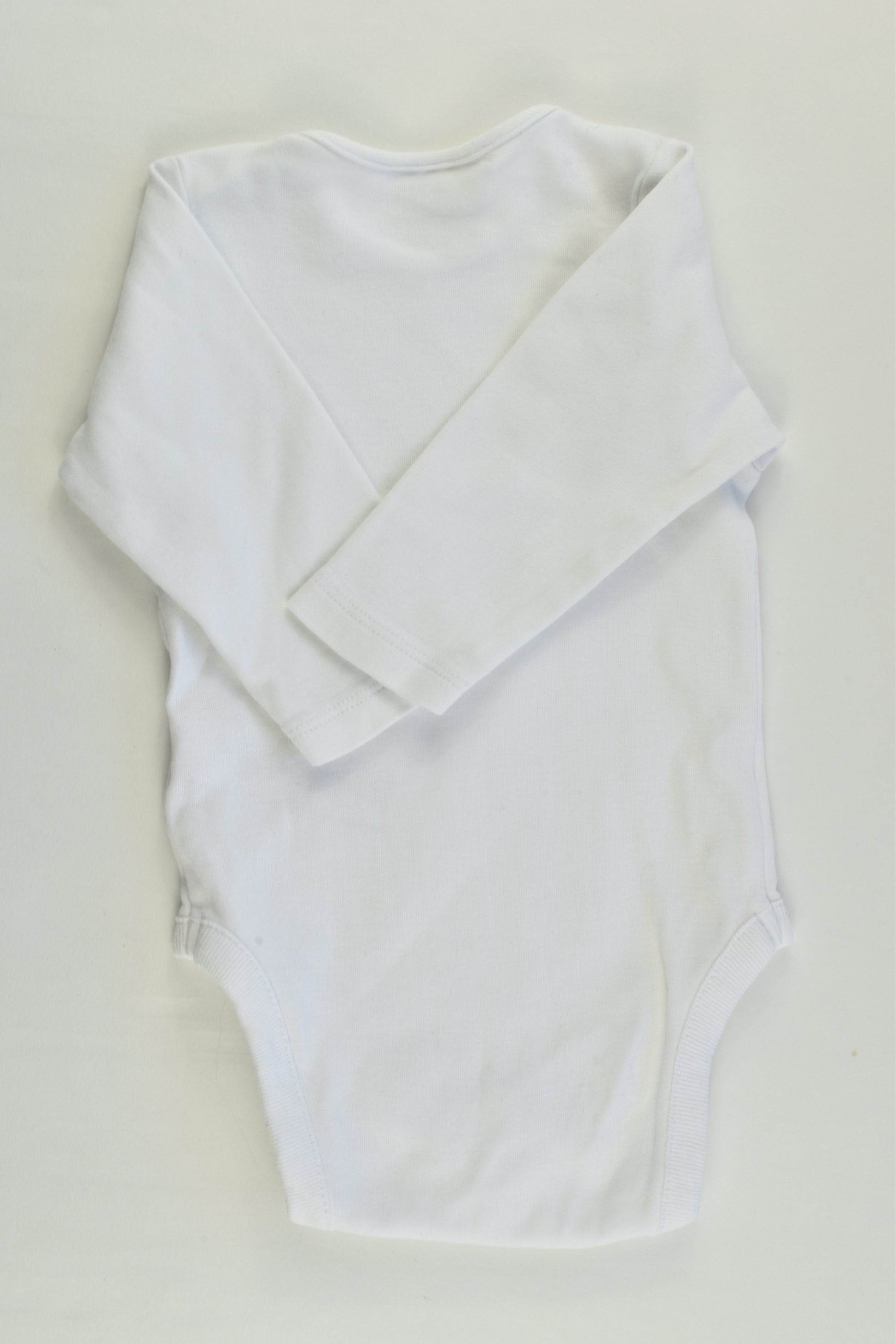Next (UK) Size 00 (3-6 months) White Bodysuit