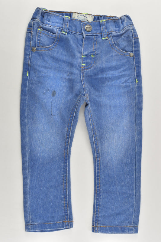 Next (UK) Size 1 (12-18 months) Denim Pants