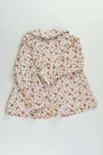 Next (UK) Size 1 (12-18 months) Floral Lightweight Blouse