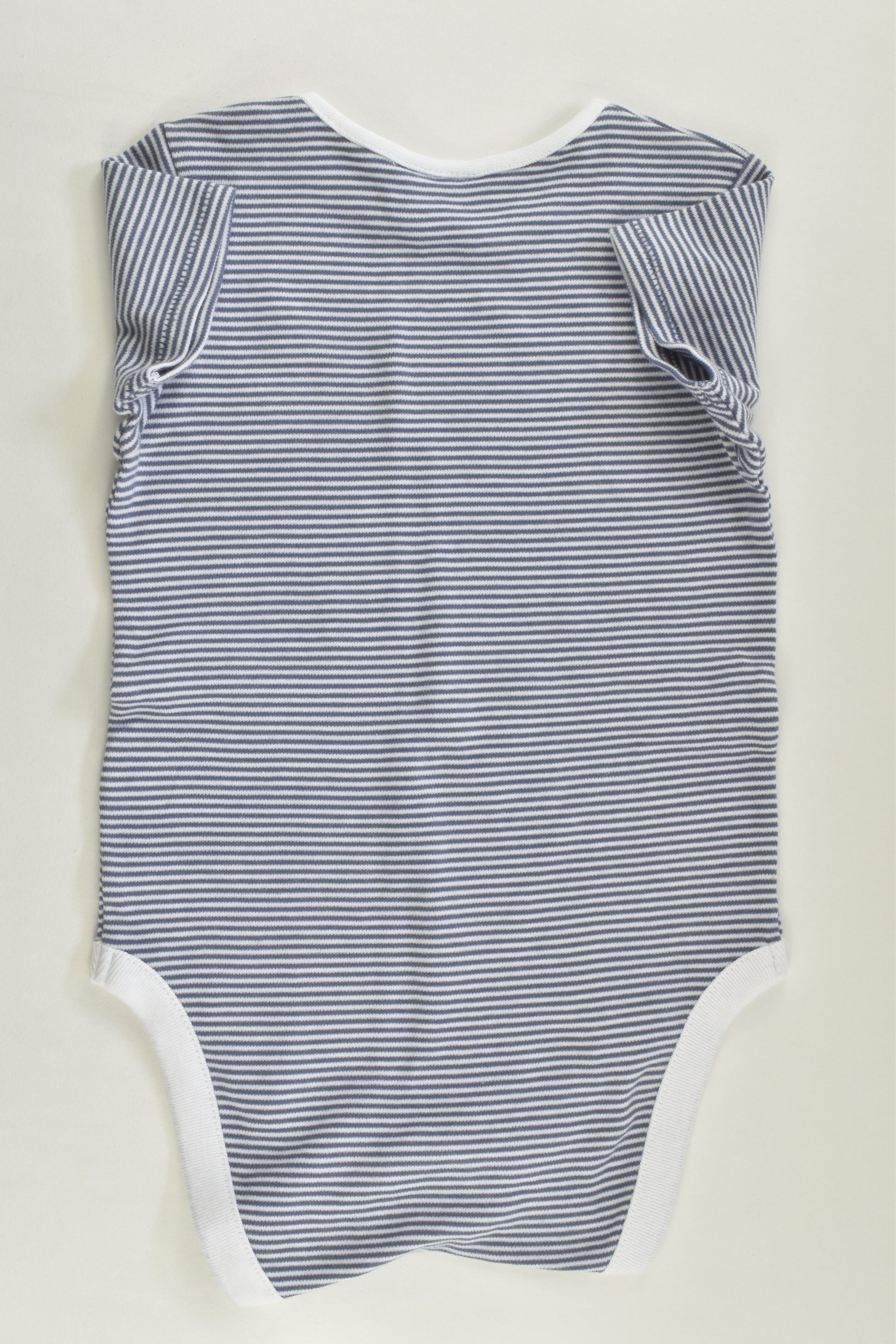 Next (UK) Size 1 (9-12 months) Striped Bodysuit