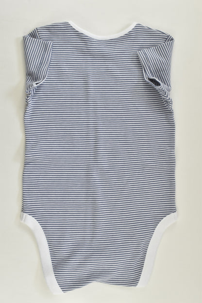 Next (UK) Size 1 (9-12 months) Striped Bodysuit