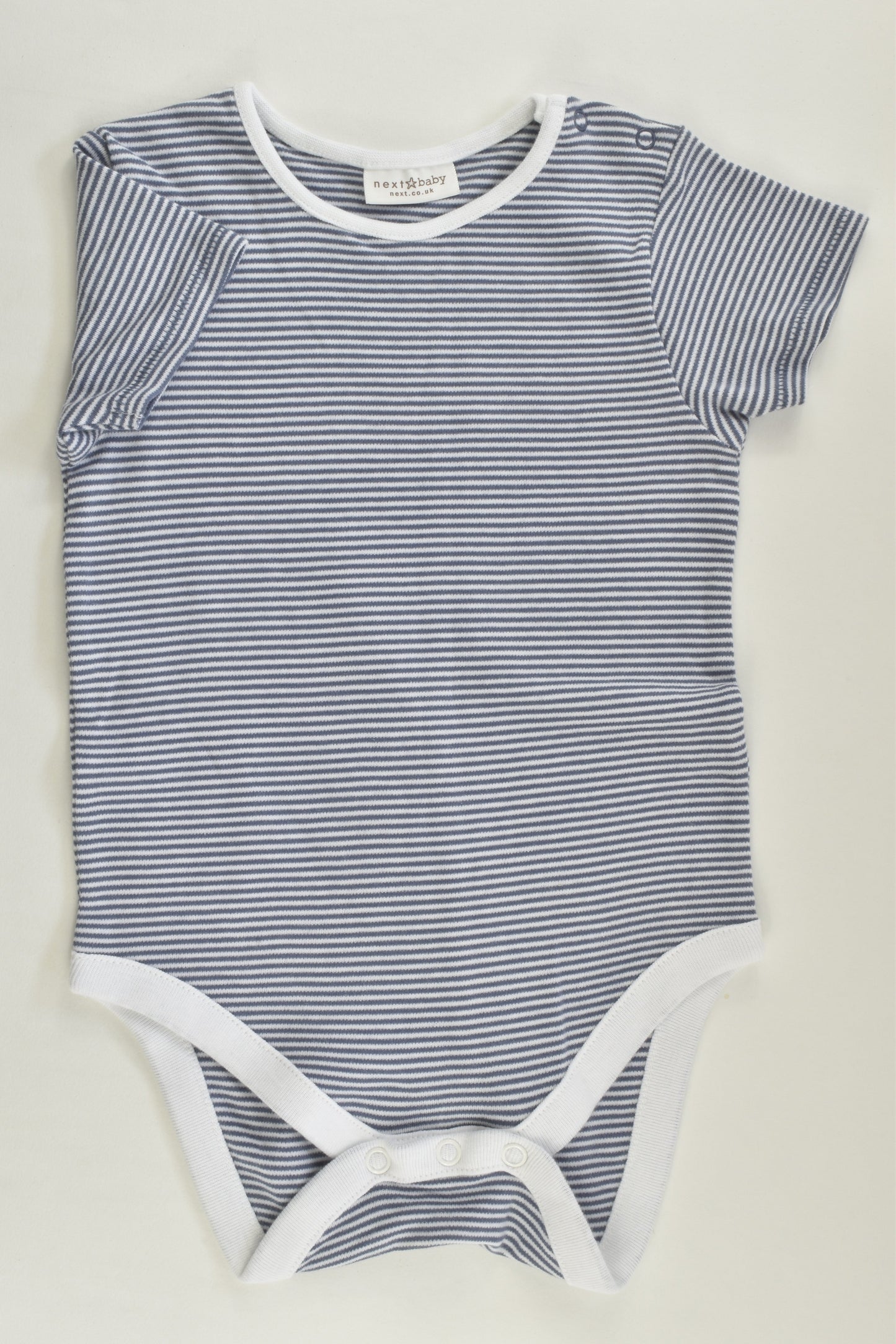 Next (UK) Size 1 (9-12 months) Striped Bodysuit