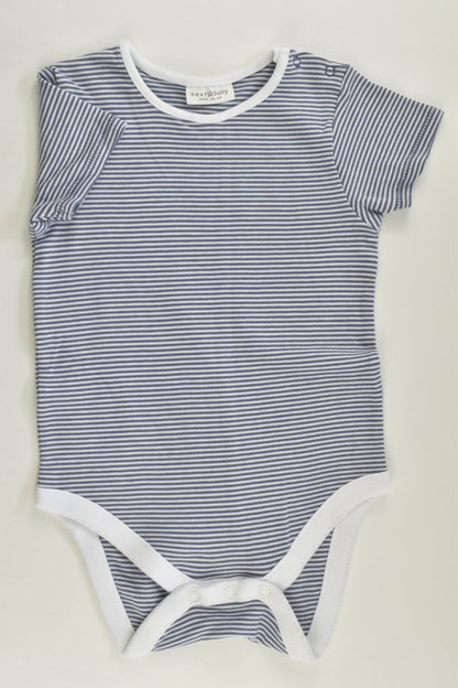 Next (UK) Size 1 (9-12 months) Striped Bodysuit