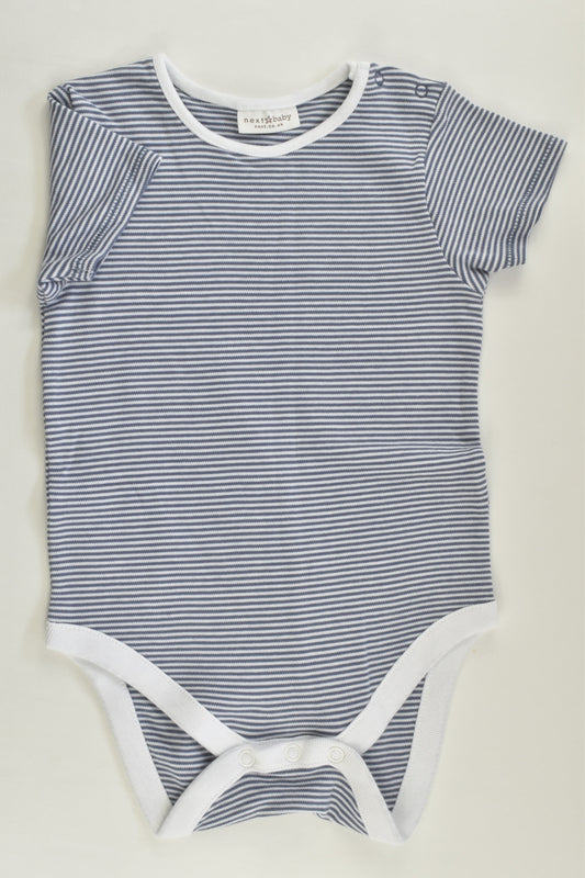 Next (UK) Size 1 (9-12 months) Striped Bodysuit