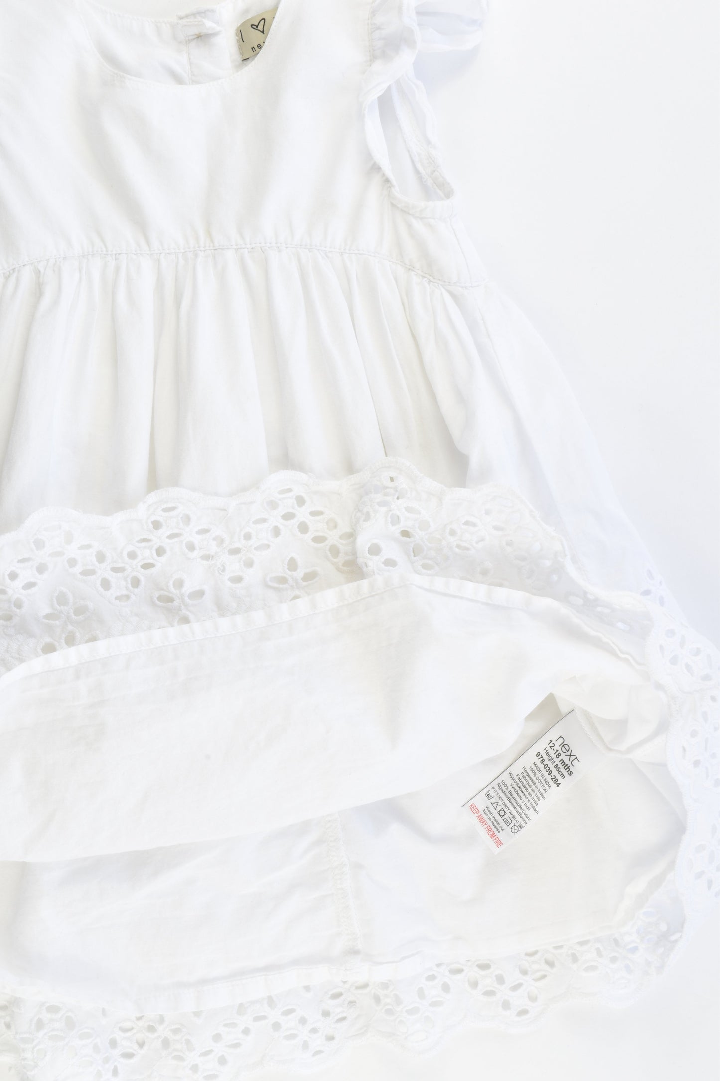 Next UK Size 12-18 months (86 cm) Lace Dress