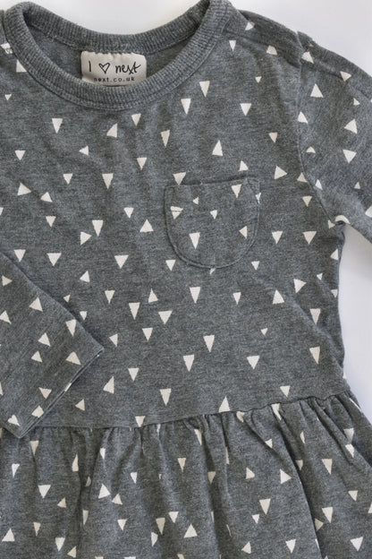 Next (UK) Size 12-18 months (86 cm) Triangles Dress