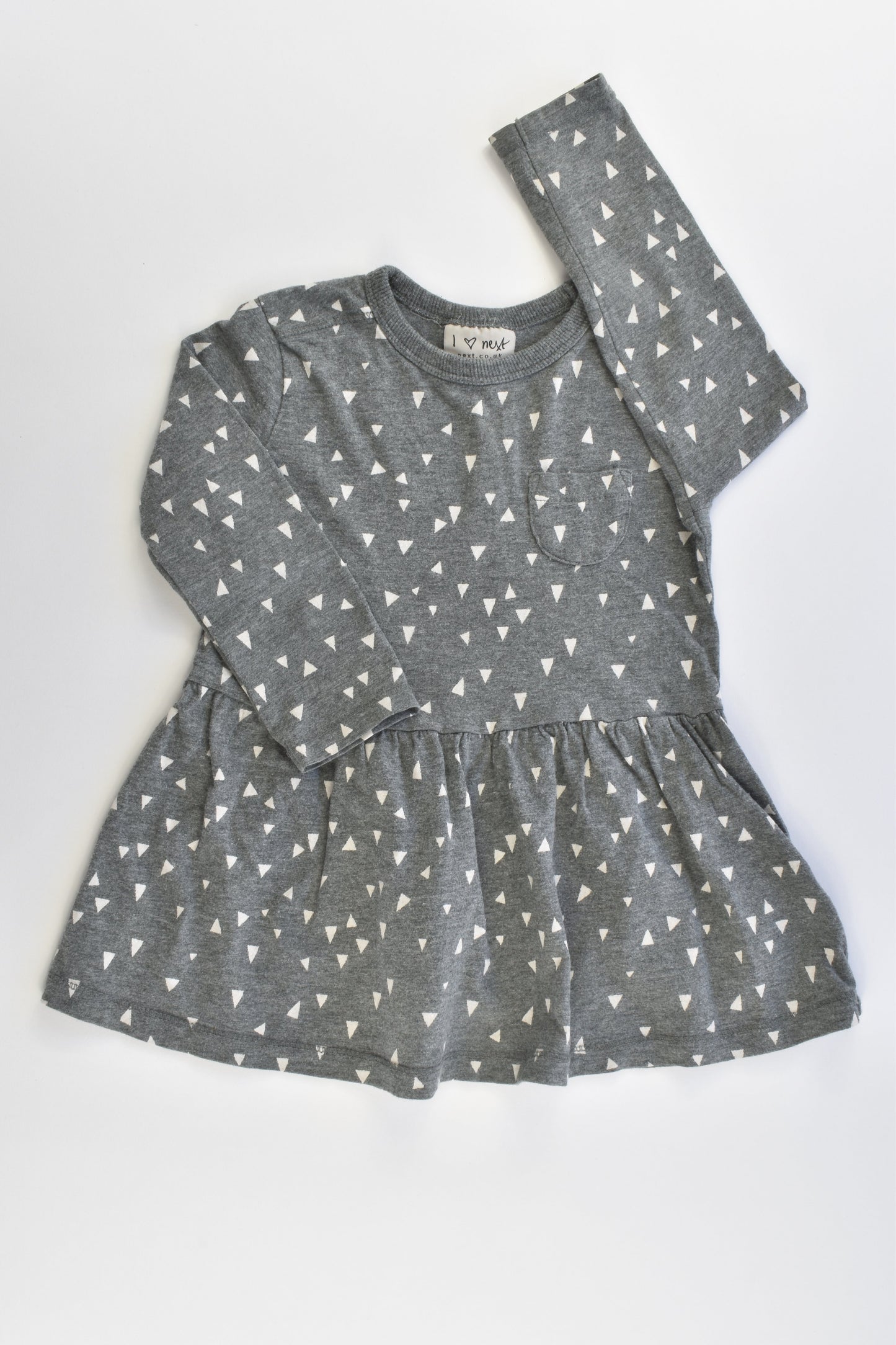 Next (UK) Size 12-18 months (86 cm) Triangles Dress