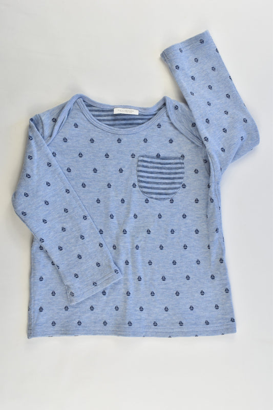 Next (UK) Size 2 (18-24 months) Nautical Top