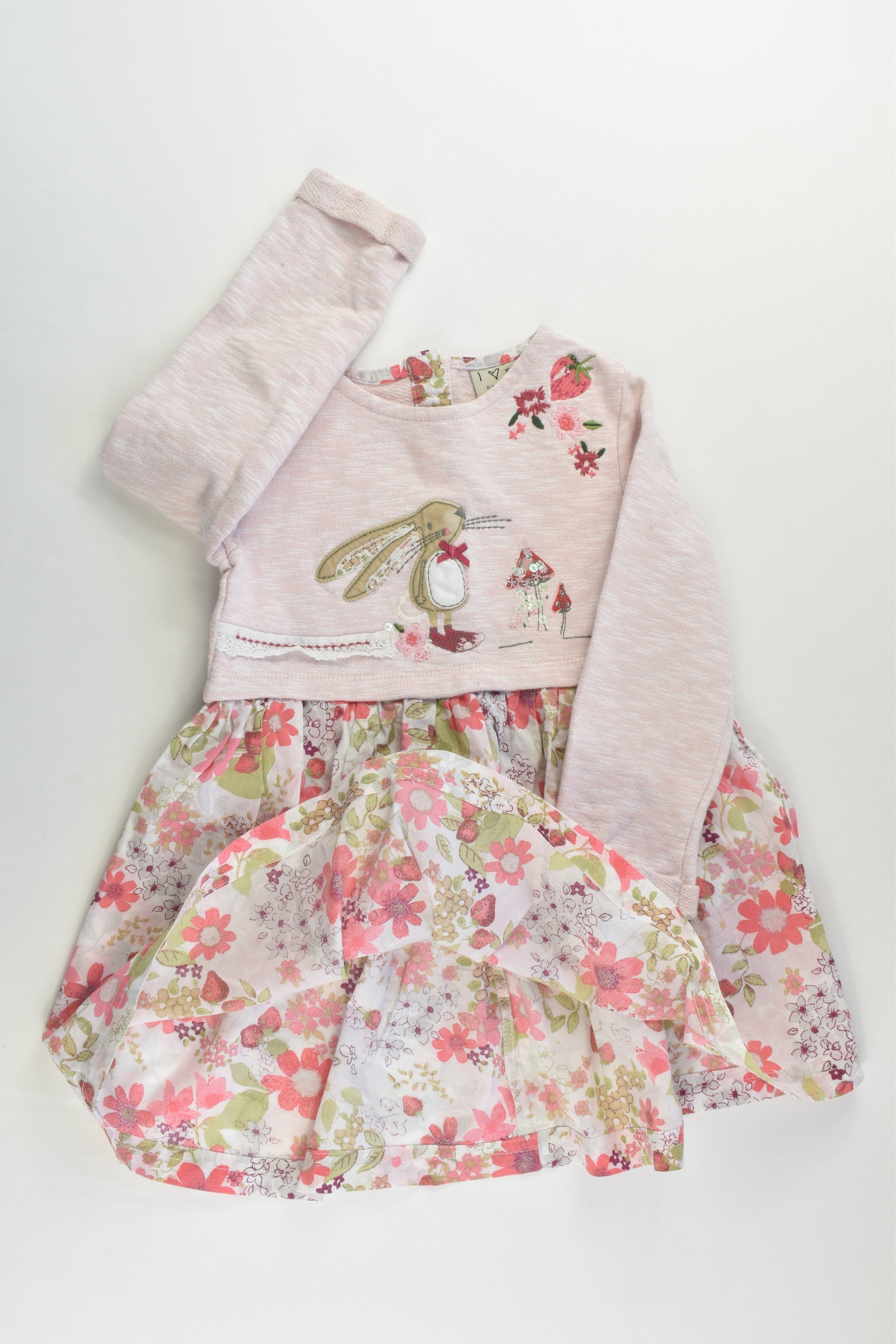 Next (UK) Size 2-3 (98 cm) Bunny Dress